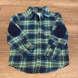 Carters button up flannel